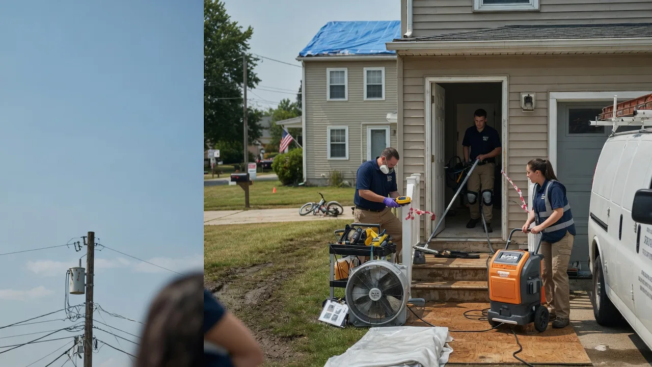 Water Damage Repair in Oakley, KS near me